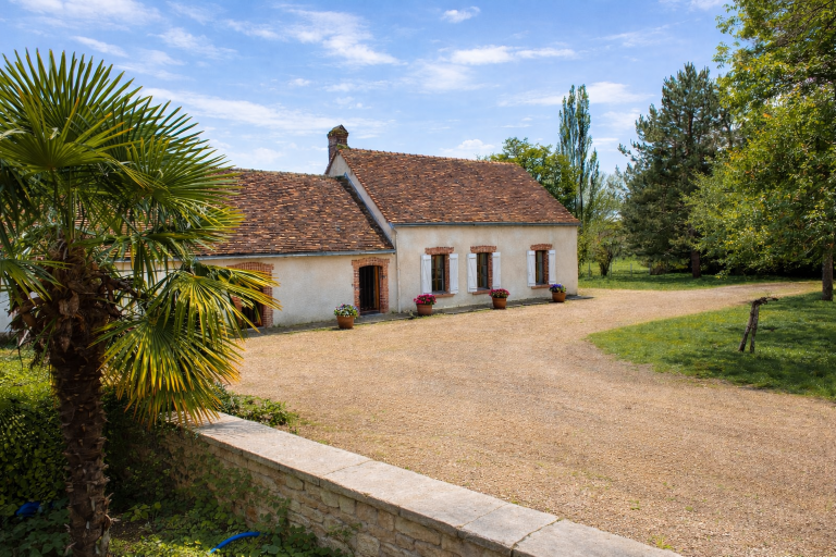 Gites du lac vue cour